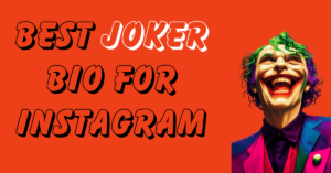 Best Joker Bio for Instagram