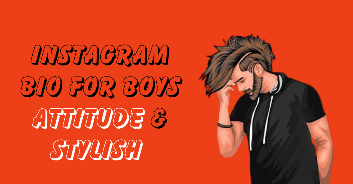 1200+ Instagram Bio for Boys Attitude & Stylish - Insta Bio Pro