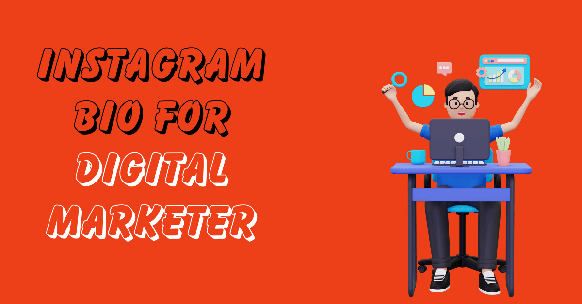 Instagram Bio for Digital Marketer